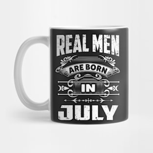 Real Man are Born In July 2 Mug